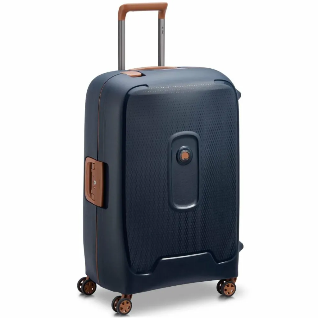 Sale Delsey Paris Moncey 4-Rollen Trolley 69 cm tinte blau