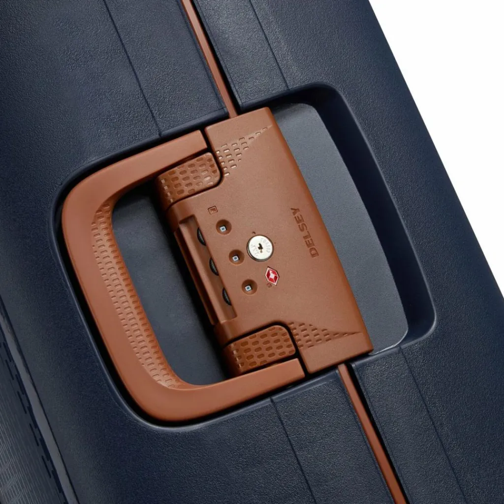 Sale Delsey Paris Moncey 4-Rollen Trolley 69 cm tinte blau