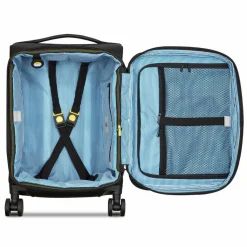 Outlet Delsey Paris Montmartre 3 4 Rollen Kabinentrolley 55 cm mit Dehnfalte schwarz