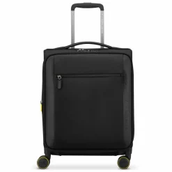 Delsey Paris Weichgepäck Kabinengepäck|4-Rollen Kabinentrolleys<Montmartre 3 4 Rollen Kabinentrolley 55 cm mit Dehnfalte schwarz