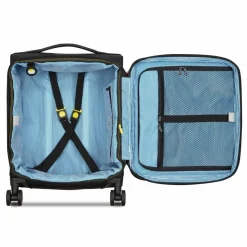 Delsey Paris Weichgepäck Kabinengepäck|4-Rollen Kabinentrolleys<Montmartre 3 4 Rollen Kabinentrolley 55 cm mit Dehnfalte schwarz