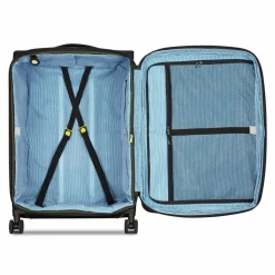 Delsey Paris Weichgepäck|4-Rollen Koffer<Montmartre 3 4 Rollen Trolley 76 cm mit Dehnfalte black