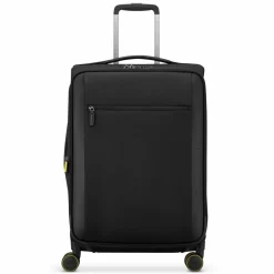 Delsey Paris Weichgepäck|4-Rollen Koffer<Montmartre 3 4 Rollen Trolley 66 cm mit Dehnfalte schwarz
