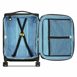 Delsey Paris Weichgepäck|4-Rollen Koffer<Montmartre 3 4 Rollen Trolley 66 cm mit Dehnfalte schwarz