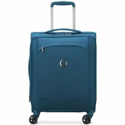 Delsey Paris Weichgepäck Kabinengepäck|4-Rollen Kabinentrolleys<Montmartre Air 2.0 4-Rollen Kabinentrolley 55 cm blau