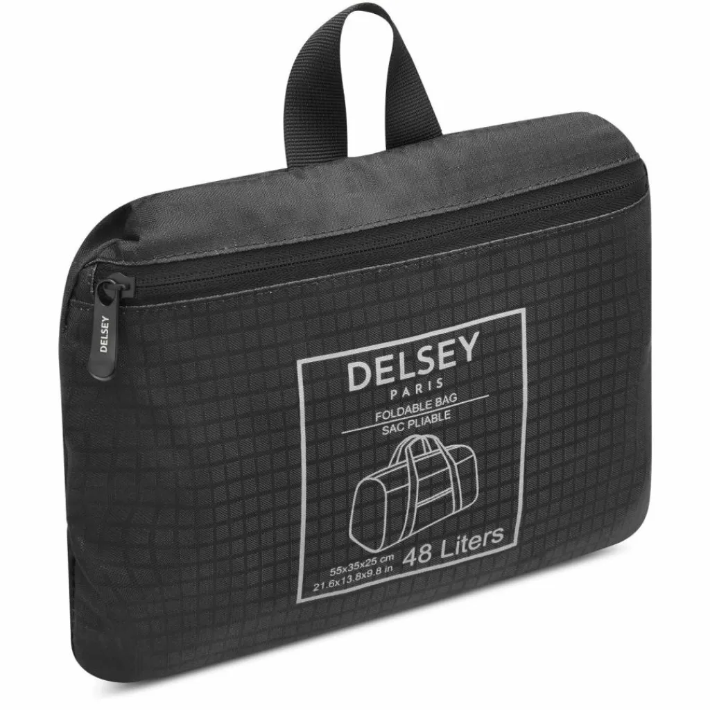 Delsey Paris Reisetaschen Ohne Rollen<Nomade Faltbare Reisetasche 55 cm schwarz