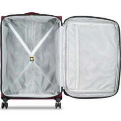 Sale Delsey Paris Pin Up 6 4 Rollen Trolley 79 cm mit Dehnfalte bordeaux rot