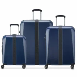 Delsey Paris Koffersets Als Hartgepäck|Koffersets 3-Teilig<Promenade Hard 2.0 4 Rollen Kofferset 3-teilig marineblau