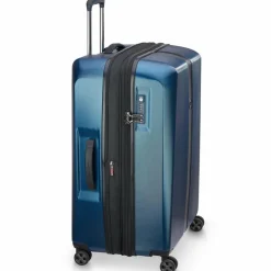 New Delsey Paris Promenade Hard 2.0 4-Rollen Trolley 76 cm blau
