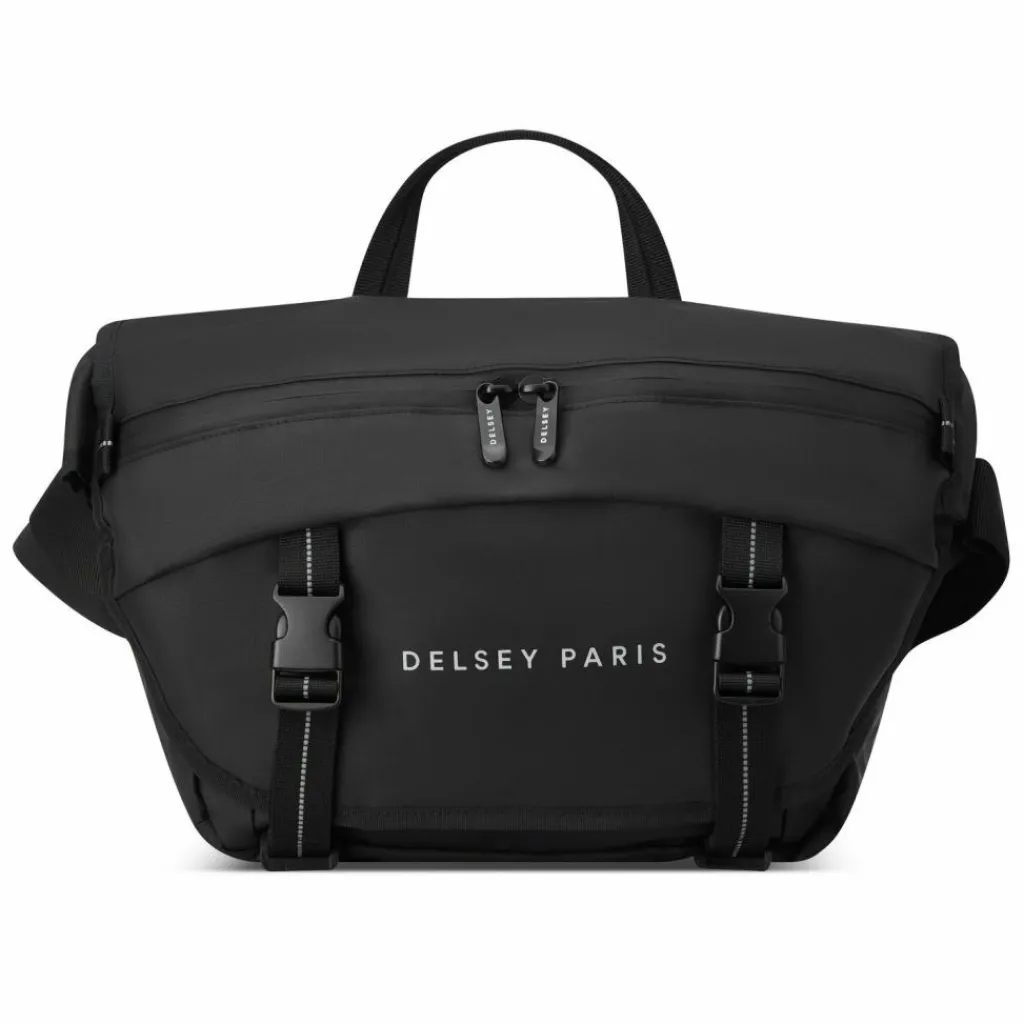 Delsey Paris Umhängetaschen<Raspail Sling-Messenger 38 cm Laptopfach schwarz