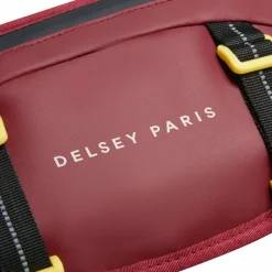 Delsey Paris Umhängetaschen<Raspail Umhängetasche RFID Schutz 24 cm rot-gelb