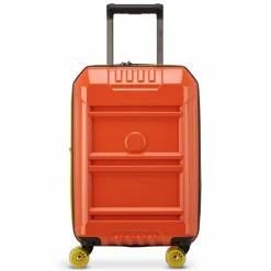 Delsey Paris Hartgepäck Kabinengepäck|4-Rollen Kabinentrolleys<Rempart 2.0 4 Rollen Kabinentrolley 55 cm mit Dehnfalte orange