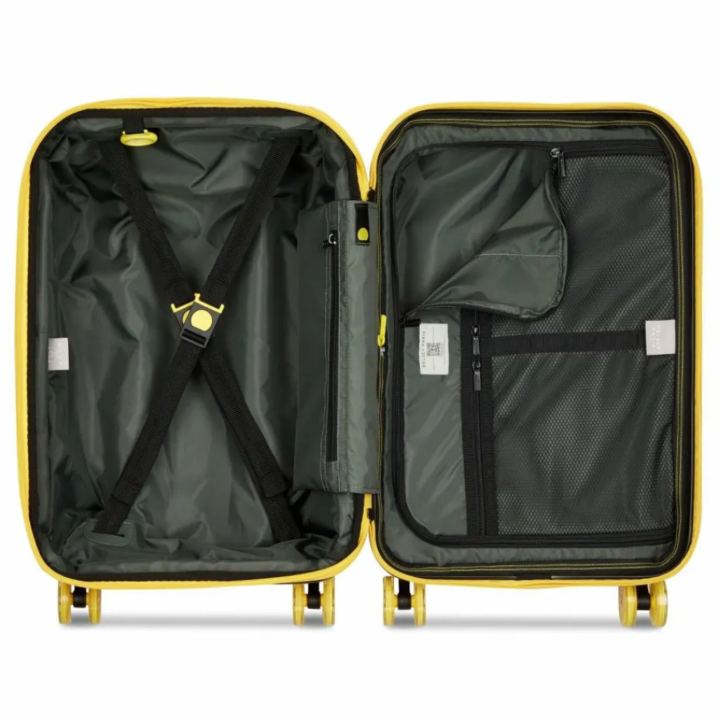 Delsey Paris Hartgepäck Kabinengepäck|4-Rollen Kabinentrolleys<Rempart 2.0 4 Rollen Kabinentrolley 55 cm mit Dehnfalte orange