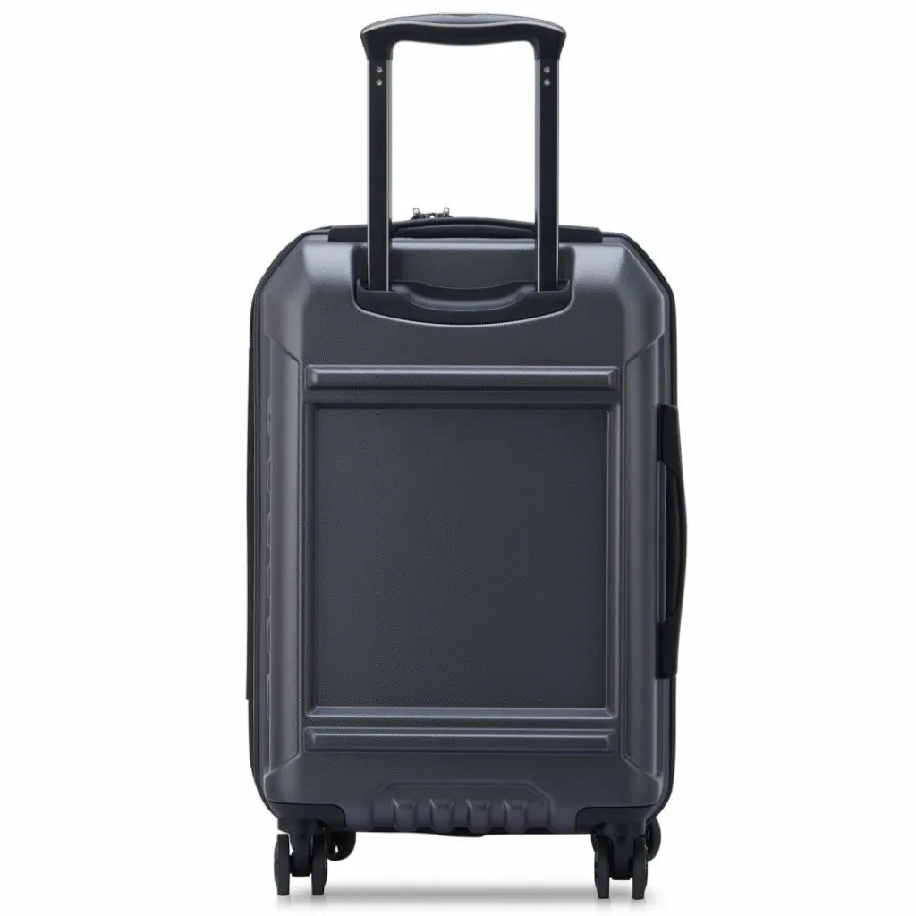 Clearance Delsey Paris Rempart 4-Rollen Trolley 55 cm mit Dehnfalte anthrazit