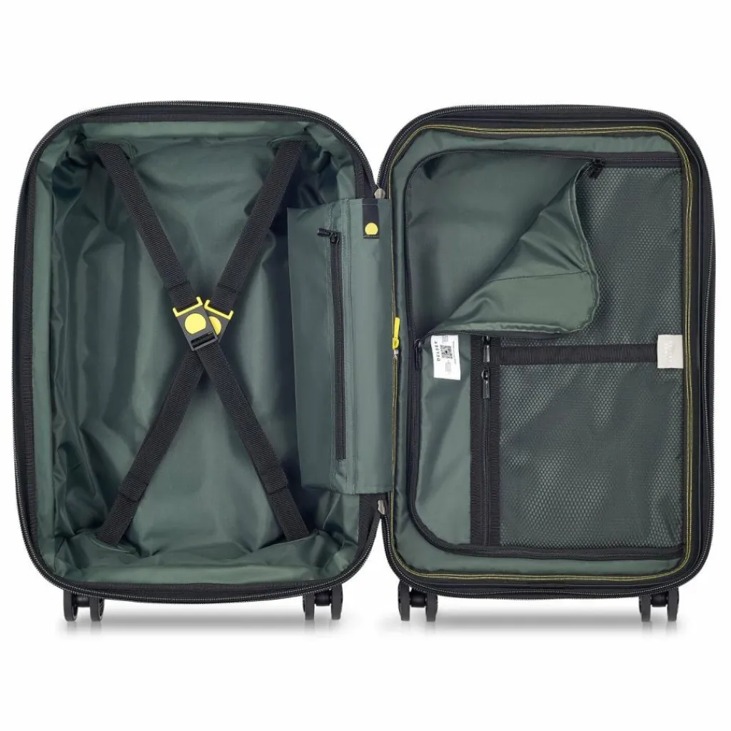 Clearance Delsey Paris Rempart 4-Rollen Trolley 55 cm mit Dehnfalte anthrazit