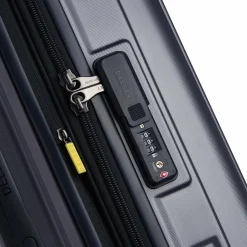 Outlet Delsey Paris Rempart 4-Rollen Trolley 73 cm mit Dehnfalte anthrazit