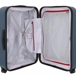 Delsey Paris Hartgepäck|4-Rollen Koffer<Segur 2.0 4-Rollen Trolley 70 cm blau