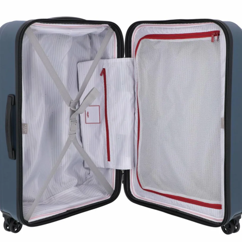 Delsey Paris Hartgepäck|4-Rollen Koffer<Segur 2.0 4-Rollen Trolley 70 cm blau