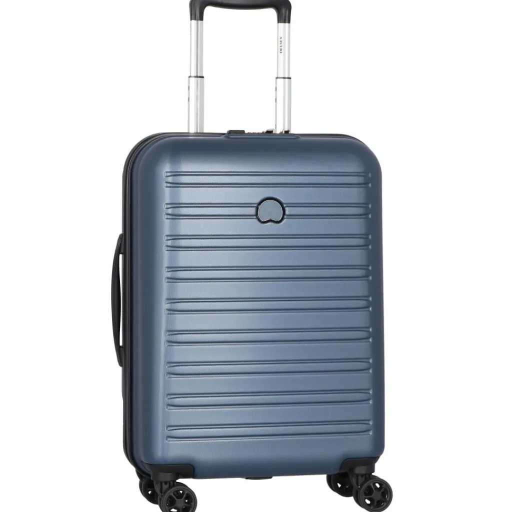 Delsey Paris Hartgepäck Kabinengepäck|4-Rollen Kabinentrolleys<Segur 2.0 4-Rollen Kabinentrolley 55 cm blau