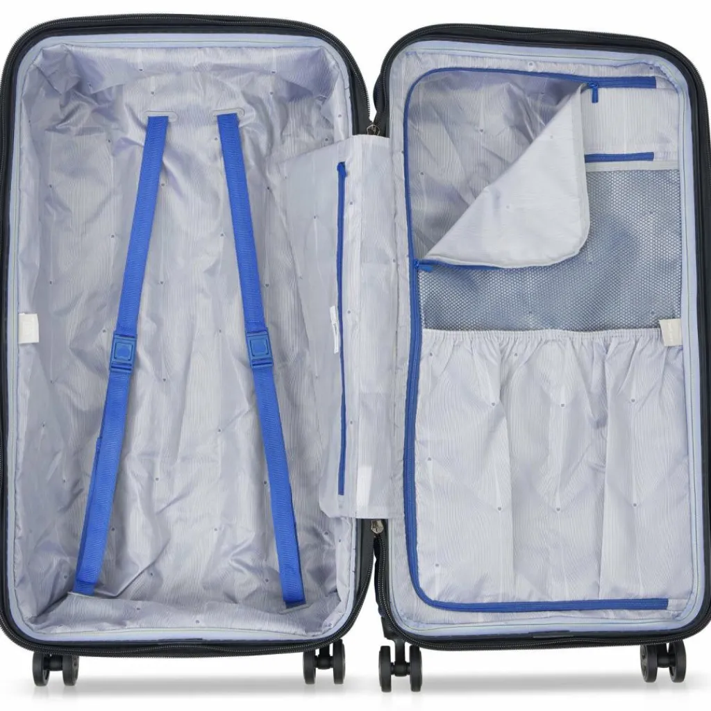 Delsey Paris 4-Rollen Koffer|Hartgepäck<Shadow 5.0 4 Rollen Trolley 80 cm blau