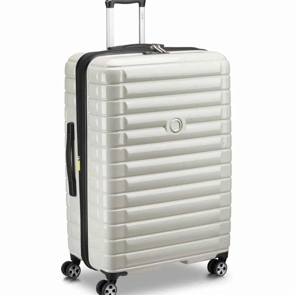 Delsey Paris Hartgepäck|4-Rollen Koffer<Shadow 5.0 4 Rollen Trolley 82 cm mit Dehnfalte elfenbein