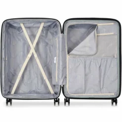 Delsey Paris Hartgepäck|4-Rollen Koffer<Shadow 5.0 4 Rollen Trolley 82 cm mit Dehnfalte elfenbein
