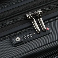 Delsey Paris Shadow 5.0 4 Rollen Kofferset 3-teilig schwarz