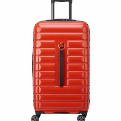 Delsey Paris 4-Rollen Koffer|Hartgepäck<Shadow 5.0 4 Rollen Trolley 75 cm intensives rot