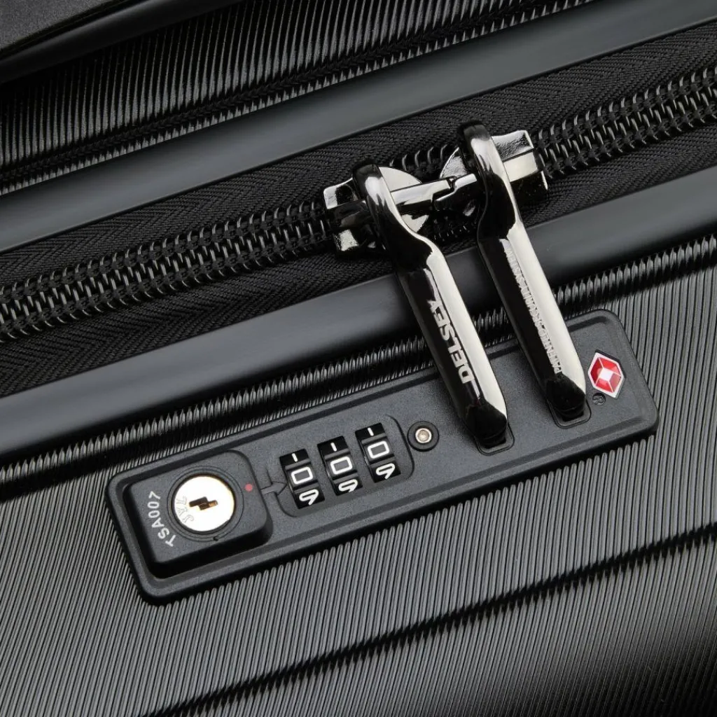 Sale Delsey Paris Shadow 5.0 4 Rollen Trolley 80 cm schwarz