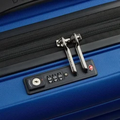 Delsey Paris Laptoptaschen|Businesstrolleys Mit Laptopfach<Shadow 5.0 4-Rollen Businesstrolley 38 cm Laptopfach mit Dehnfalte blau