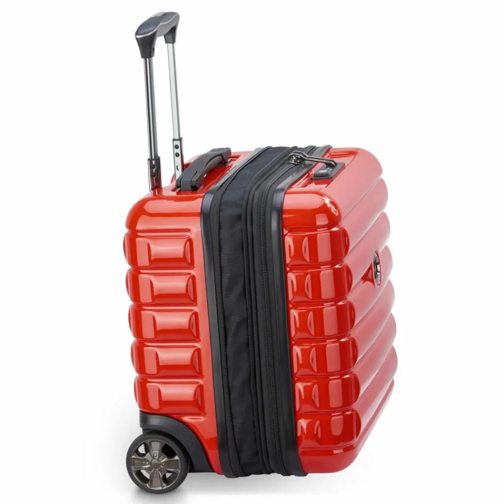 Delsey Paris Shadow 5.0 4-Rollen Businesstrolley 38 cm Laptopfach mit Dehnfalte