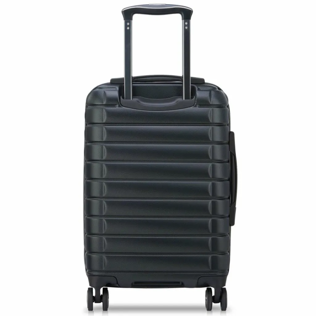 Delsey Paris Hartgepäck Kabinengepäck|4-Rollen Kabinentrolleys<Shadow 5.0 4-Rollen Kabinentrolley 55 cm Laptopfach mit Dehnfalte schwarz