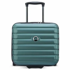 Delsey Paris Laptoptaschen|Businesstrolleys Mit Laptopfach<Shadow 5.0 4-Rollen Businesstrolley 38 cm Laptopfach mit Dehnfalte gruen