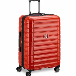 Delsey Paris Hartgepäck|4-Rollen Koffer<Shadow 5.0 4-Rollen Trolley 76 cm intensives rot
