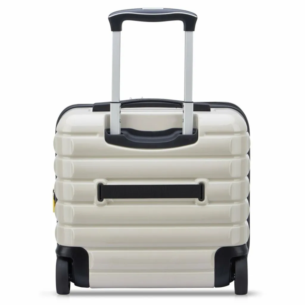 Discount Delsey Paris Shadow 5.0 4-Rollen Businesstrolley 38 cm Laptopfach mit Dehnfalte elfenbein