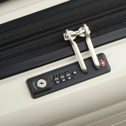 Discount Delsey Paris Shadow 5.0 4-Rollen Businesstrolley 38 cm Laptopfach mit Dehnfalte elfenbein