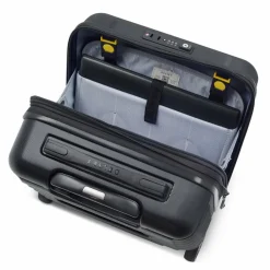 Delsey Paris Shadow 5.0 4-Rollen Businesstrolley 38 cm Laptopfach mit Dehnfalte schwarz