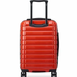Hot Delsey Paris Shadow 5.0 4-Rollen Kabinentrolley 55 cm intensives rot