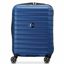 Delsey Paris Hartgepäck Kabinengepäck|4-Rollen Kabinentrolleys<Shadow 5.0 Slim 4-Rollen Kabinentrolley 55 cm blau