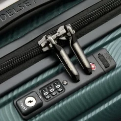 Delsey Paris Hartgepäck Kabinengepäck|4-Rollen Kabinentrolleys<Shadow 5.0 Slim 4-Rollen Kabinentrolley 55 cm gruen
