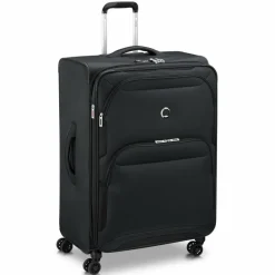 Delsey Paris Weichgepäck|4-Rollen Koffer<Sky Max 2.0 4-Rollen Trolley 79 cm schwarz