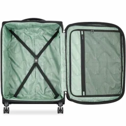 Delsey Paris Weichgepäck|4-Rollen Koffer<Sky Max 2.0 4-Rollen Trolley 79 cm schwarz