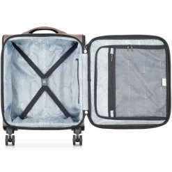 Delsey Paris Weichgepäck|4-Rollen Koffer<Sky Max 2.0 4-Rollen Kabinentrolley 55 cm beige