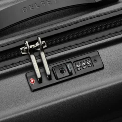 New Delsey Paris Turenne 2.0 4 Rollen Kabinentrolley 55 cm schwarz