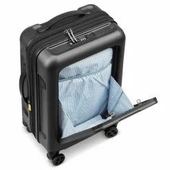 Online Delsey Paris Turenne 2.0 4 Rollen Kabinentrolley 55 cm Laptopfach schwarz