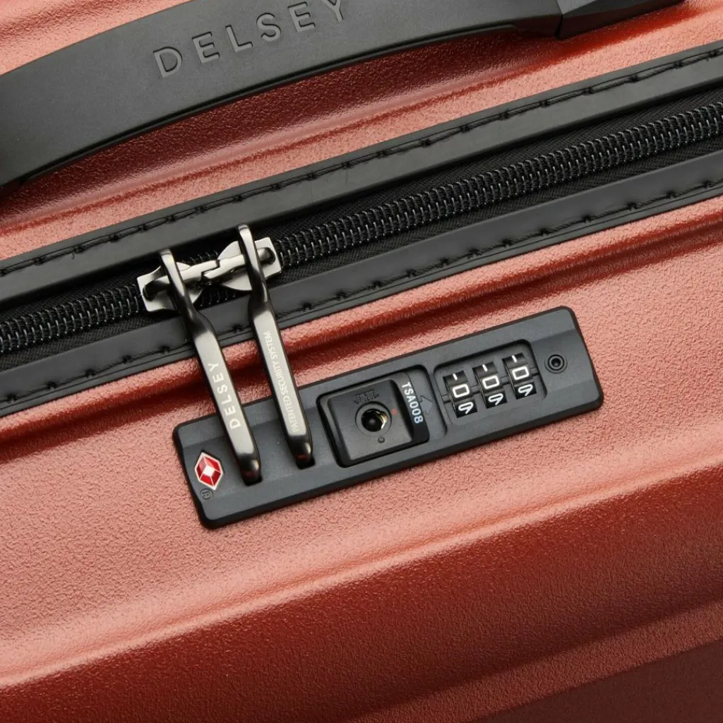 Delsey Paris Hartgepäck Kabinengepäck|4-Rollen Kabinentrolleys<Turenne 2.0 4 Rollen Kabinentrolley 55 cm backstein