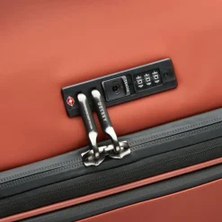 Delsey Paris Turenne Soft 4 Rollen Trolley 83 cm mit Dehnfalte backstein