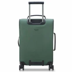 Delsey Paris Weichgepäck Kabinengepäck|4-Rollen Kabinentrolleys<Turenne Soft 4 Rollen Kabinentrolley 55 cm mit Dehnfalte gruen