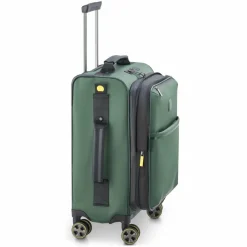 Delsey Paris Weichgepäck Kabinengepäck|4-Rollen Kabinentrolleys<Turenne Soft 4 Rollen Kabinentrolley 55 cm mit Dehnfalte gruen