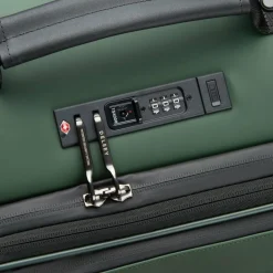 Delsey Paris Weichgepäck Kabinengepäck|4-Rollen Kabinentrolleys<Turenne Soft 4 Rollen Kabinentrolley 55 cm mit Dehnfalte gruen